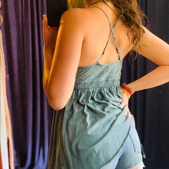 Boho hippie tank by Melrose and Market size XS. - Picture 3 of 5